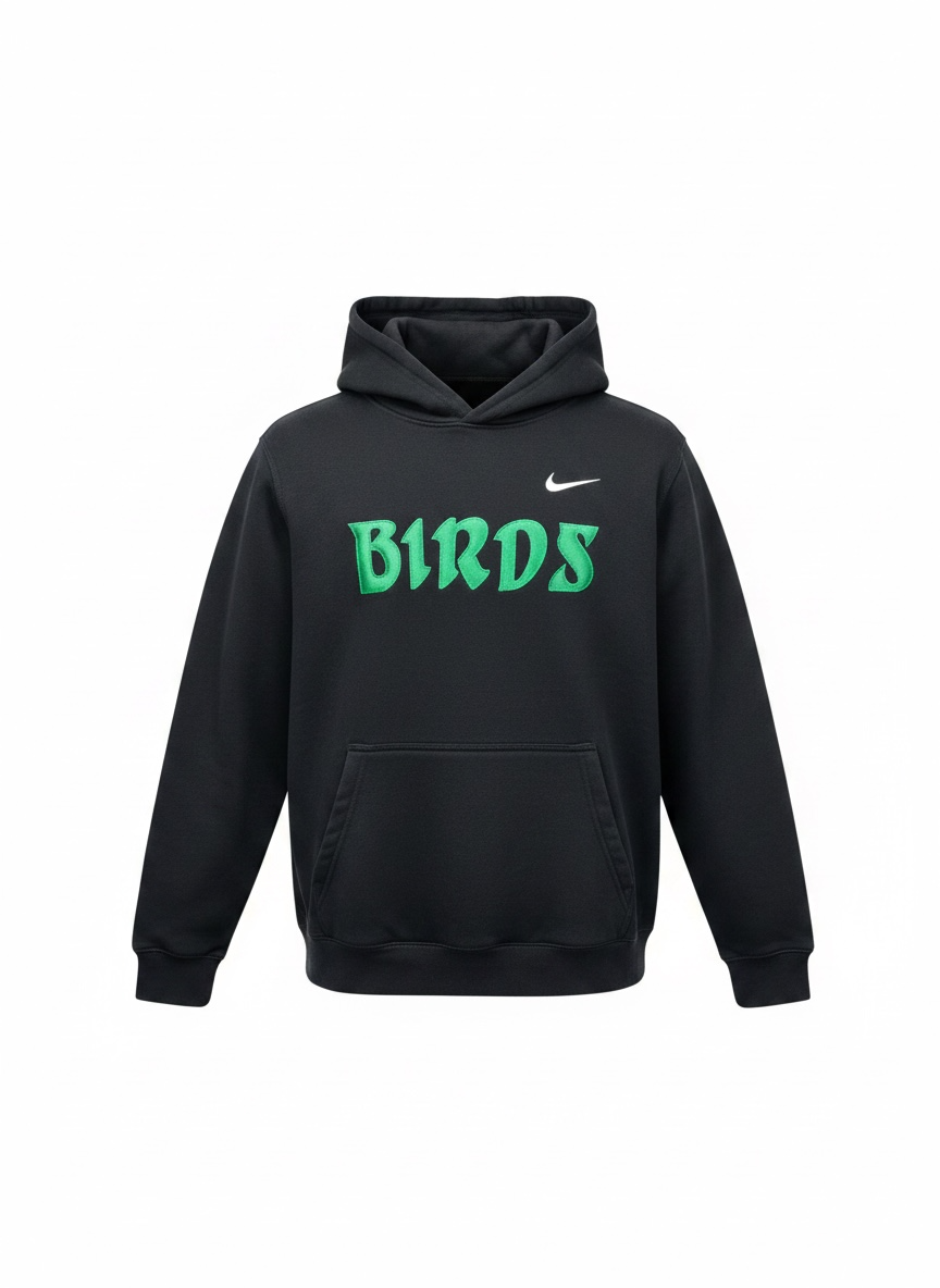 Youth Black Pullover Hoodie