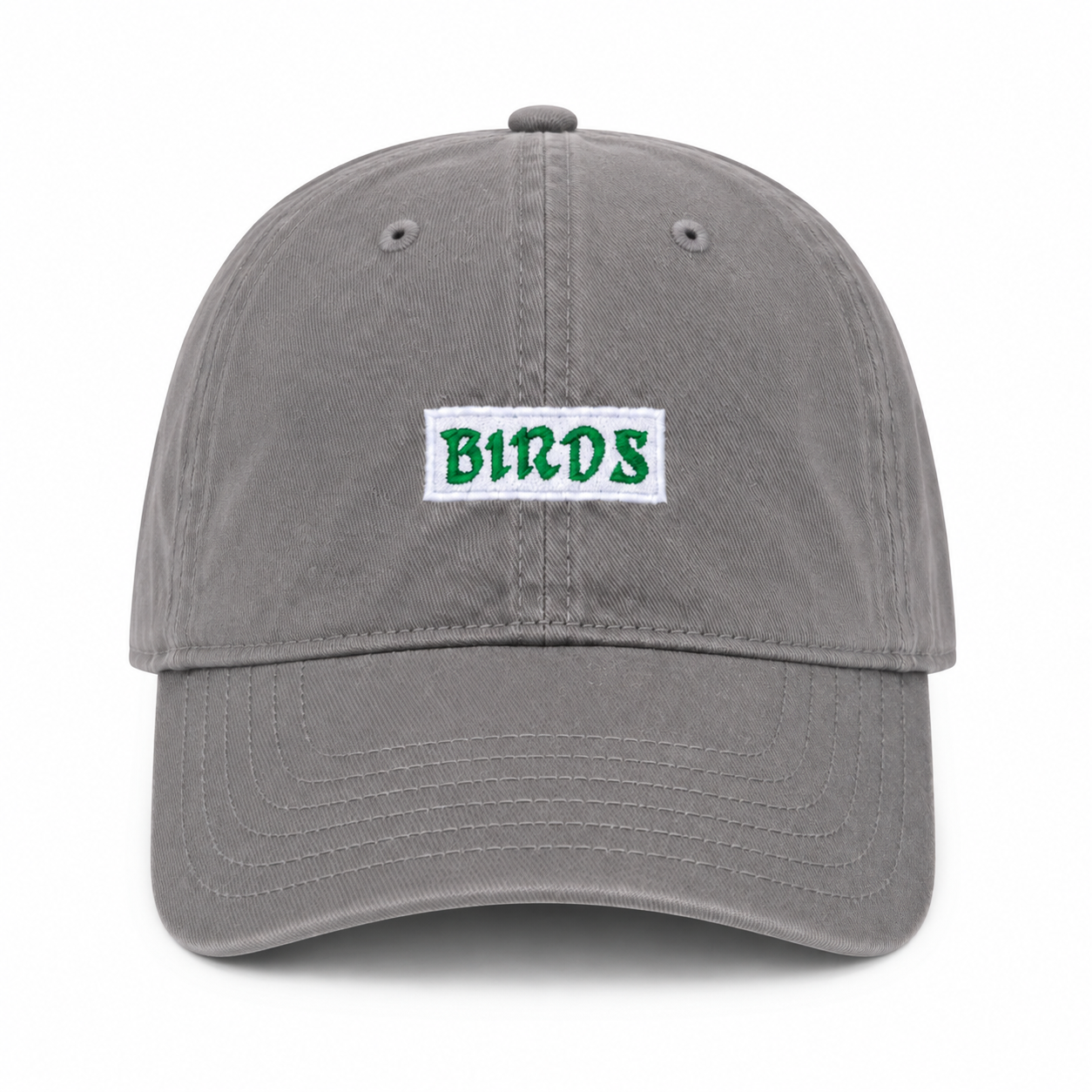 Richardson Grey Embroidered BIRDS Hat